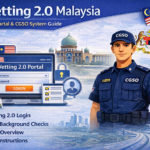 eVetting 2.0 Malaysia: Complete Guide to Login, Portal & CGSO System