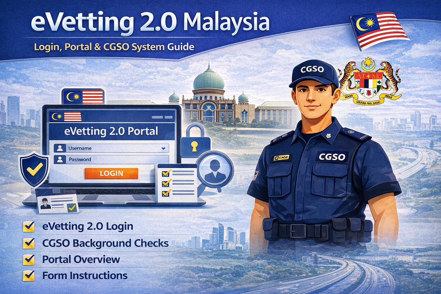 eVetting 2.0 Malaysia: Complete Guide to Login, Portal & CGSO System