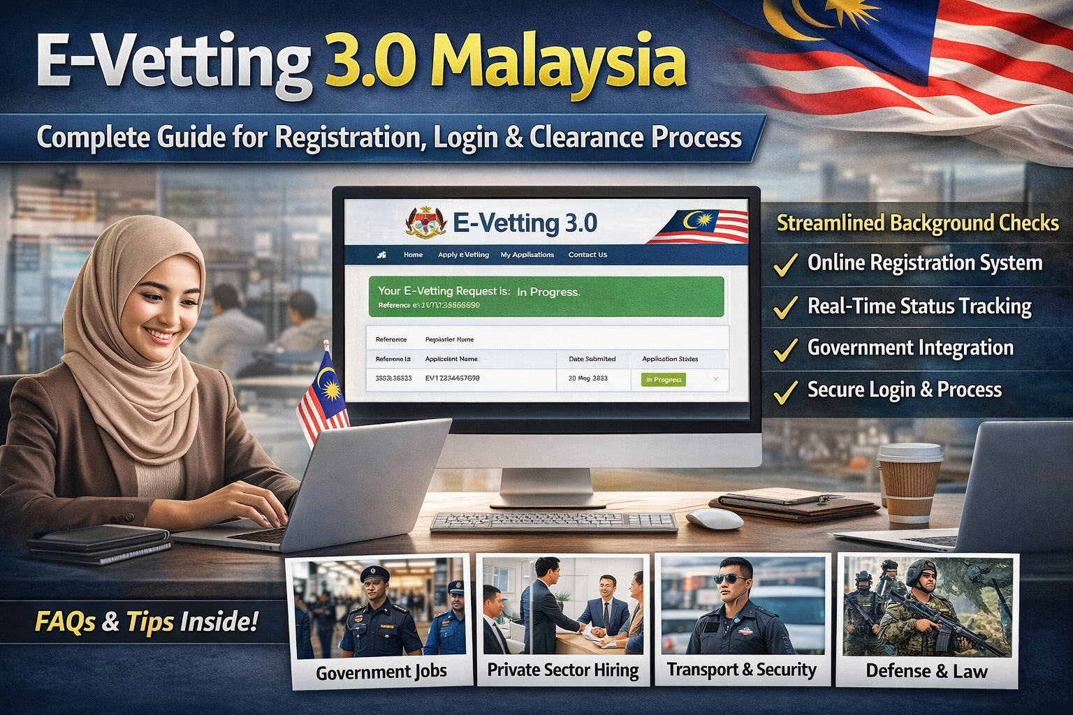 E-Vetting 3.0 Malaysia: Complete Guide for Registration, Login & Clearance Process