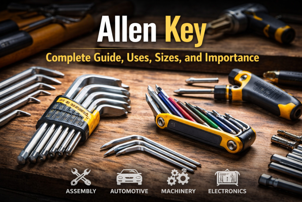 Allen Key – Complete Guide, Uses, Sizes, and Importance